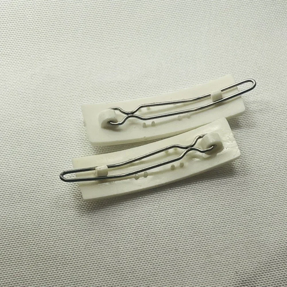 Brownie Barrettes GSA Girl Scouts One Pair Vintage 1980s Hair Accessory 1.75” - Picture 4 of 6